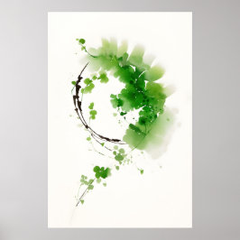 Poster Japanese Zen Garden 