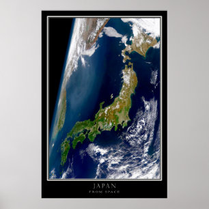 Poster Japão Do Espaço