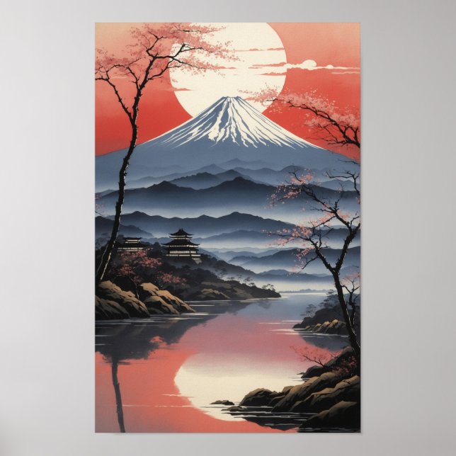 Poster Japão Ilustração Art nº 5 (Frente)