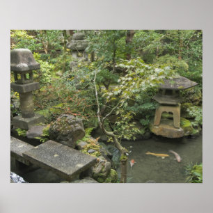 Póster Japão, Ishikawa, Kanazawa, Nomura Samurai House