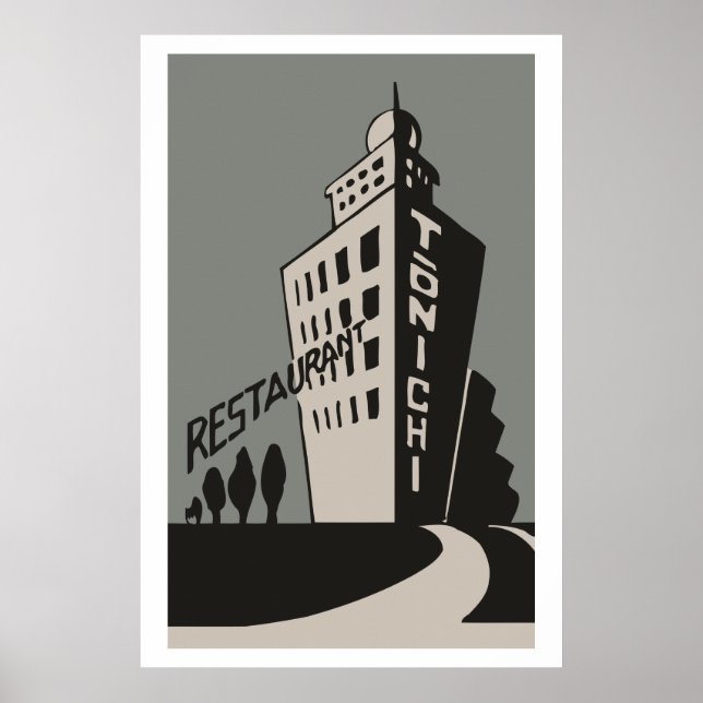 Poster Japão (Japon) cobrir Vintage matchbox (Frente)