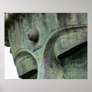 Poster Japão, Kamakura. O Grande Buda de Kamakura, um