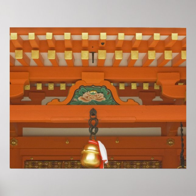 Póster Japão, Kyoto, Fushimi, Grande Xerife Inari (Frente)