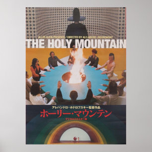 Poster Japonês A Montanha Santa