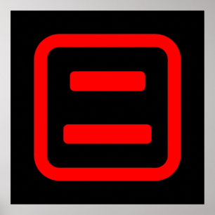 Poster Japonês Número Dois 二 Fábrica Ni 】 Kanji