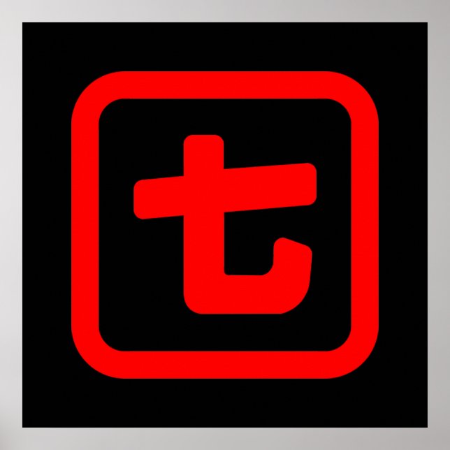 Poster Japonês Número Sete 七 Fábrica Nana 】 Kanji (Frente)