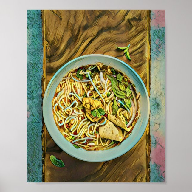Poster Japonês Ramen Lovers (Frente)