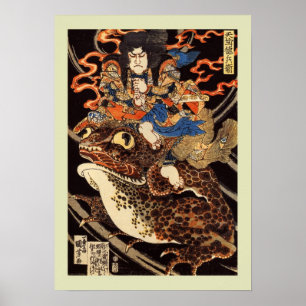 Póster Japonês Woodblock