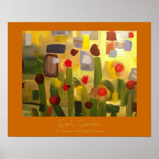 Poster Jardim Antecipado