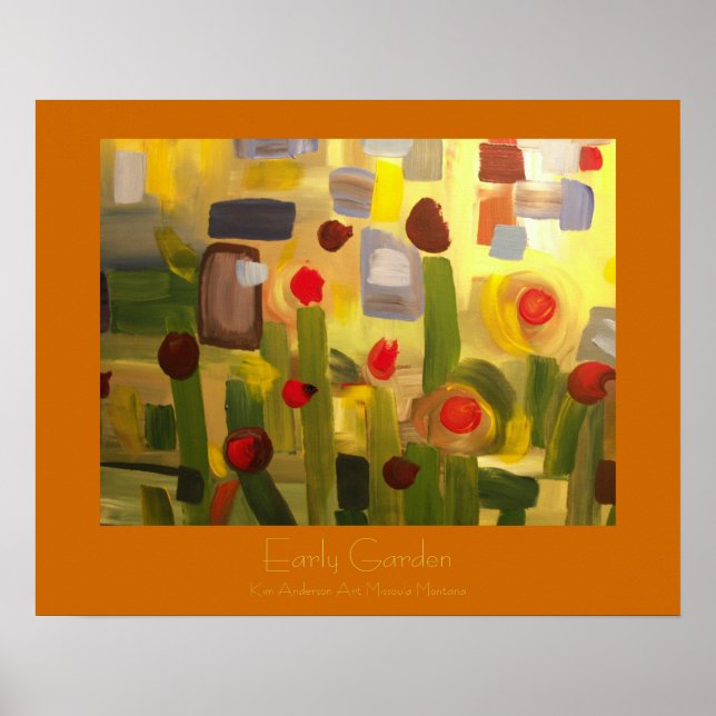 Poster Jardim Antecipado (Frente)