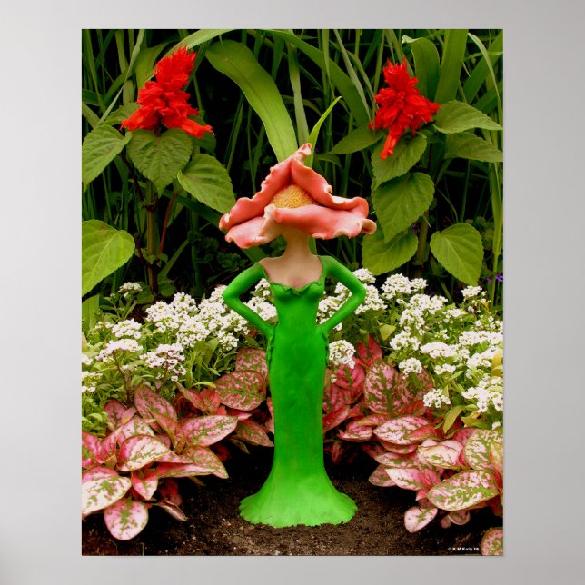 Póster Jardim autossuficiente (Frente)