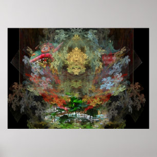 Poster Jardim da água