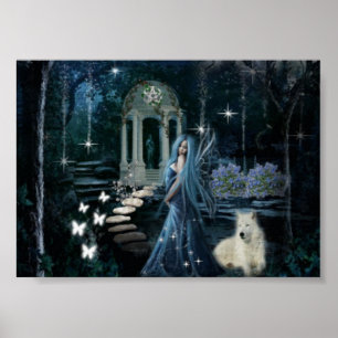 Póster Jardim da meia-noite