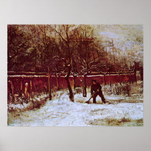 Póster Jardim da Paróquia em Nuenen por Vincent van Gogh