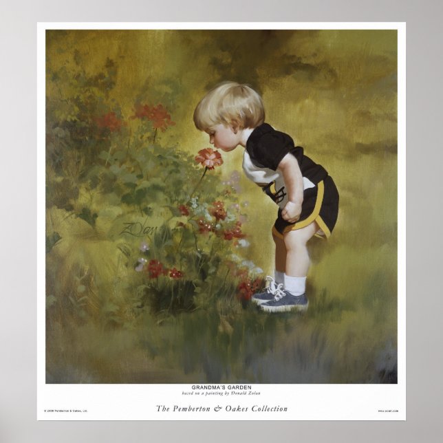 Poster Jardim da vovó (Frente)