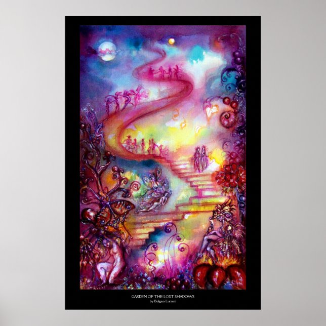 PÓSTER JARDIM DAS ESCADAS PERDIDAS - ESCADAS MÍSTICAS (Frente)