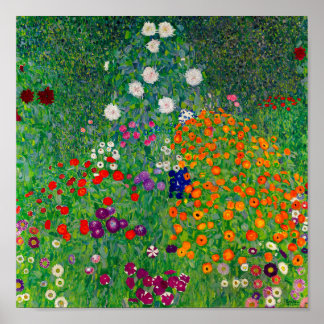Poster Jardim de Algodão Gustav Klimt