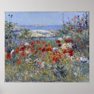 Poster Jardim de Childe Hassam Celia Thaxter