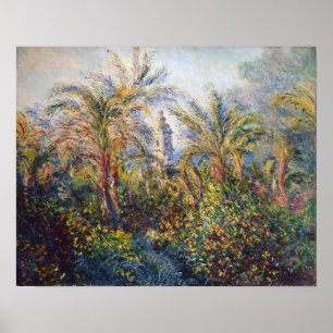 Poster Jardim de Claude Monet em Bordighera