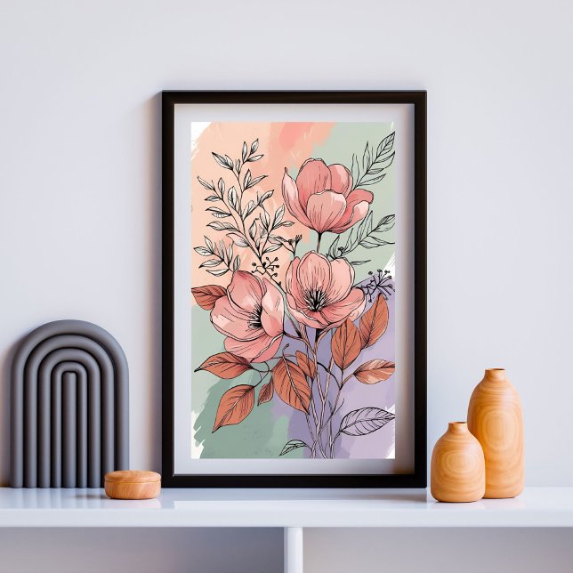 Poster Jardim de Coral em Flor (Criador carregado)