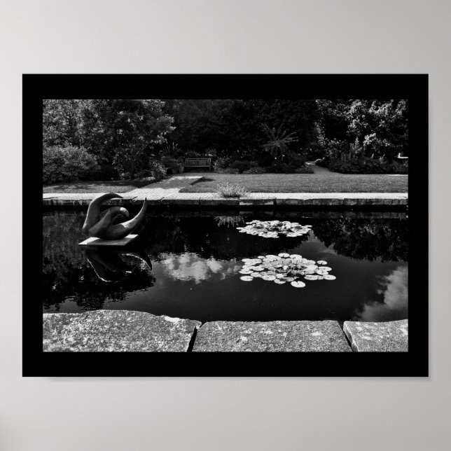 Póster Jardim de Escultura (Frente)