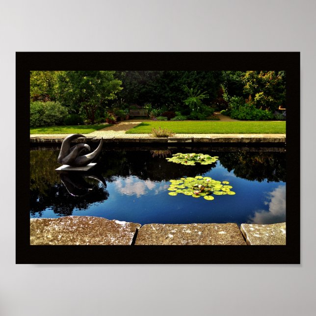 Póster Jardim de Escultura (Frente)