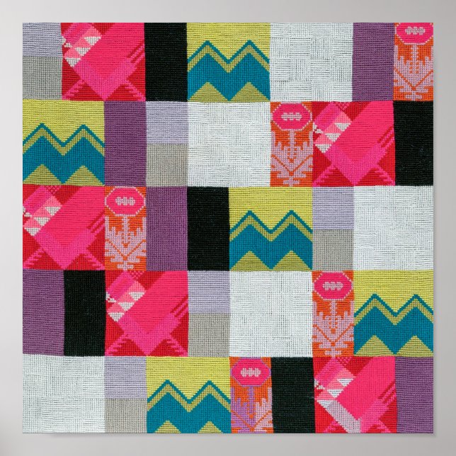 Poster Jardim de Flores Dada | Sophie Taeuber-Arp | (Frente)