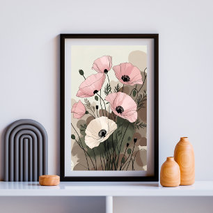 Poster Jardim de Papoulas Sussurrantes