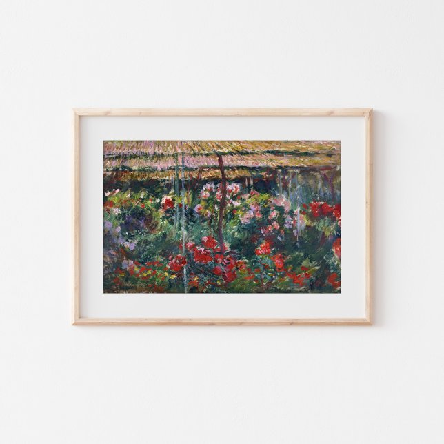 Poster Jardim de Peônias | Claude Monet (Criador carregado)