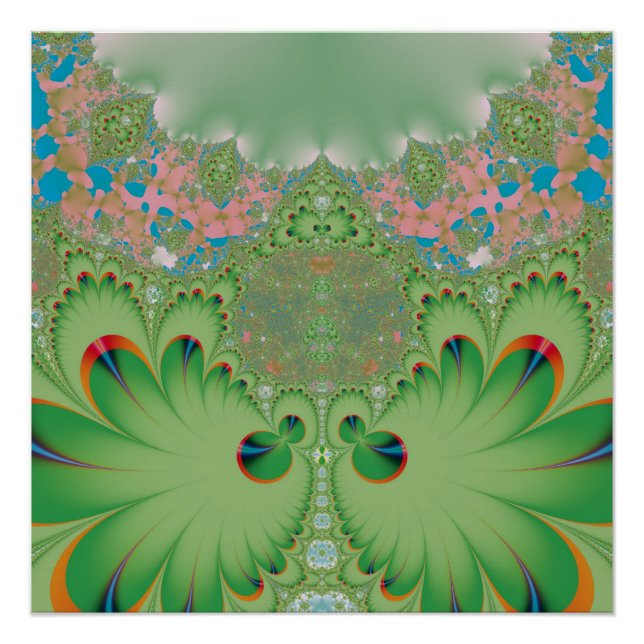 Póster Jardim de Primavera (Frente)