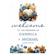 Jardim de Queda Elegante de Pumpkin Branco