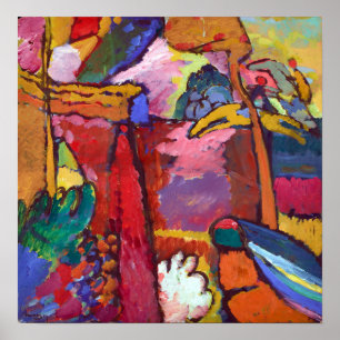 Póster Jardim de Vasily Kandisnky do amor