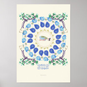 Póster Jardim de yoga II