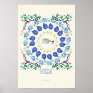 Póster Jardim de yoga II