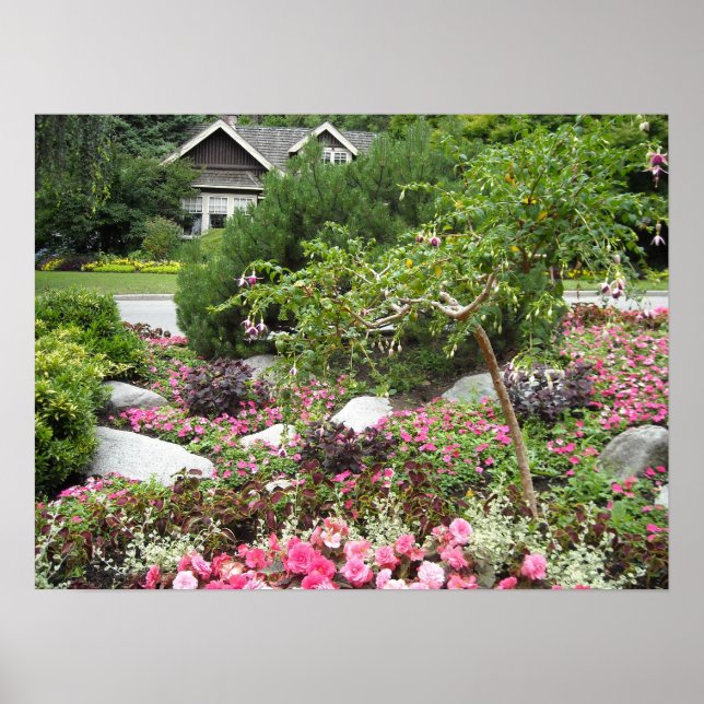 Póster Jardim Deslumbrante (Frente)