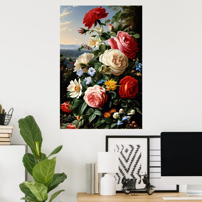 Poster Jardim Distante (Escritório em casa)