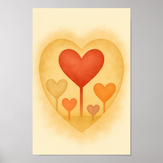 Poster Jardim do Coração (Frente)