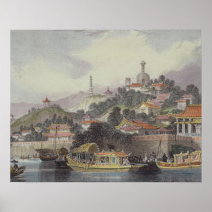 Póster Jardim do palácio imperial, Peking, 'de China