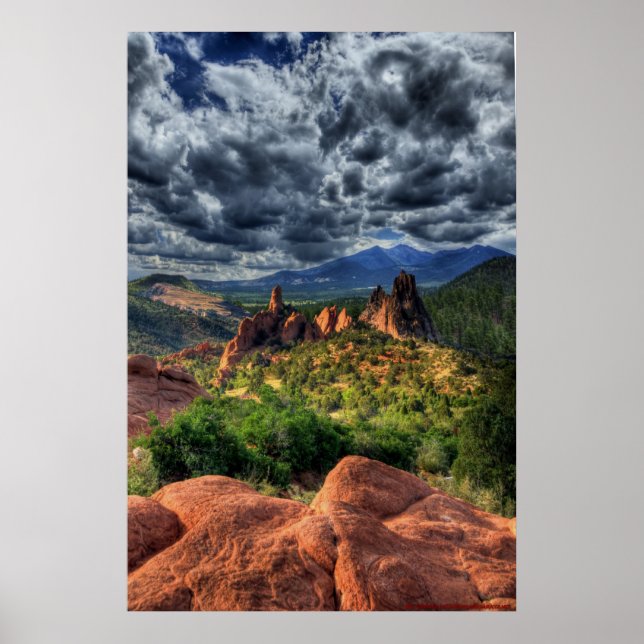 Póster Jardim dos Deuses (Frente)