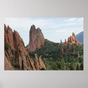 Póster Jardim dos deuses Colorado Springs, Colorado