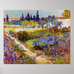 Poster Jardim em Arles, Van Gogh