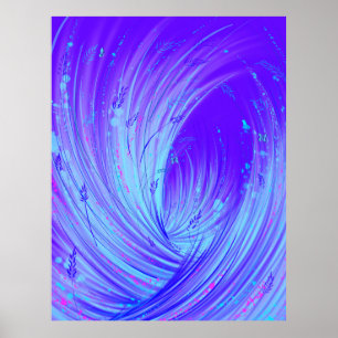 Poster Jardim Encantado - Fluxo de Lua