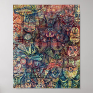 Poster Jardim Estranho: Paul Klee 1923