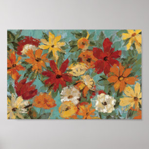 Poster Jardim Expressivo Brilhante
