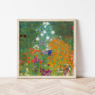 Póster Jardim Flor | Gustav Klimt