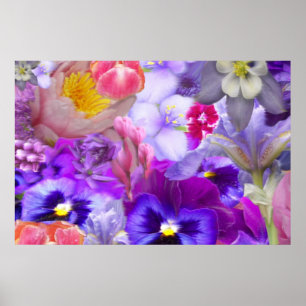 Póster Jardim giratório