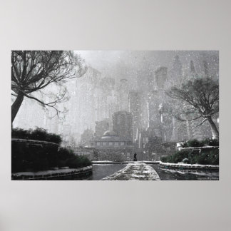 Poster Jardim Gotham (inverno)