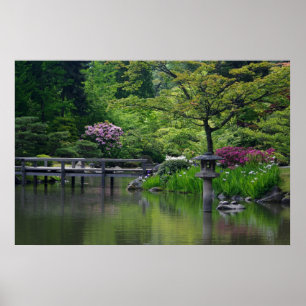 Poster Jardim japonês