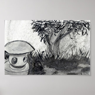 Póster Jardim Japonês