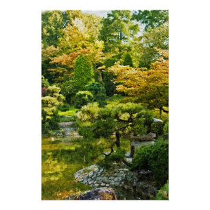 Póster Jardim Japonês